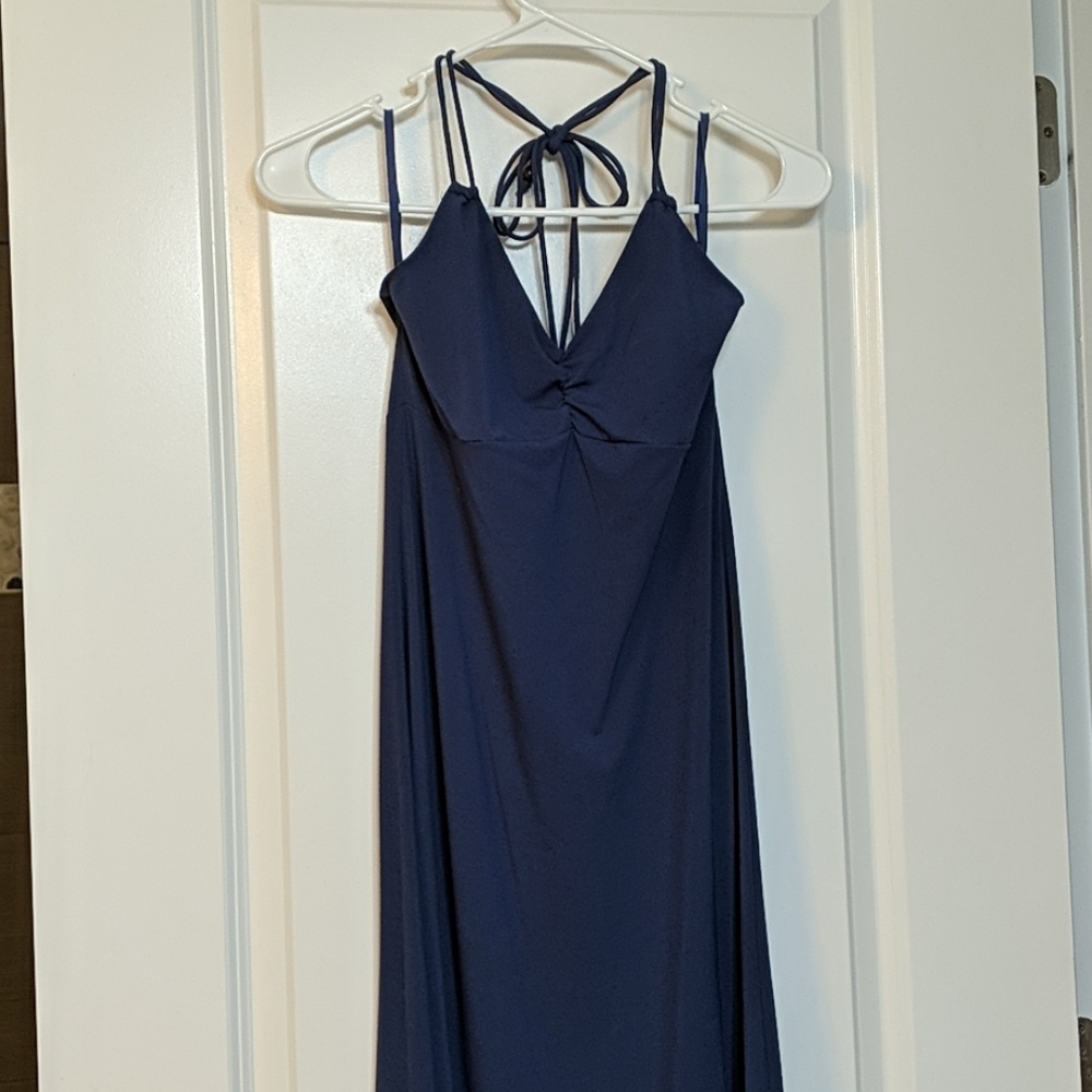 Women's Retro Abercrombie and Fitch Halter Dress